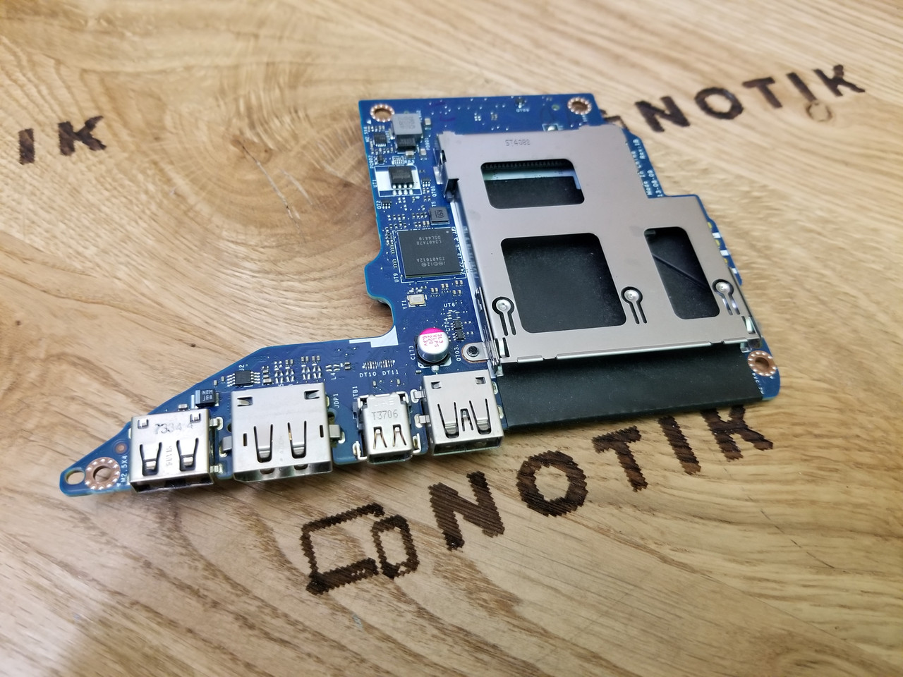 Плата з портами Express Card, Display Port, mini HDMI, USB для ноутбука HP ZBook 17 ОРИГИНАЛ