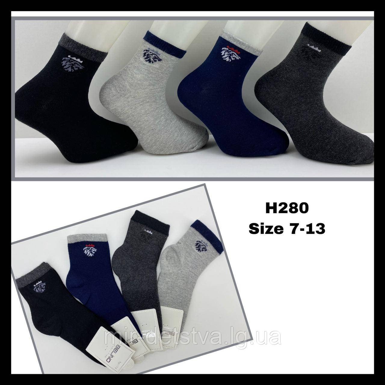 Шкарпетки дитячі для хлопчиків TM Belino гуртом р.9-10