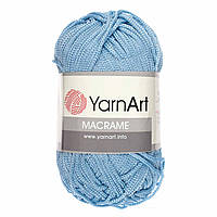 Пряжа Yarn Art Macrame 90гр - 130м (133 Светло-голубой), Турция