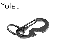 Брелок-відкривачка з кільцем для ключів Noka 2в1. Відкривалка для пляшок