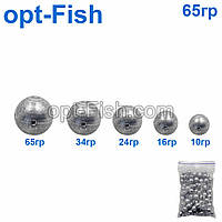 Вантаж куля ковзний 65g (25шт)