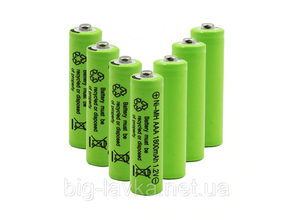 Акумулятор Ni-MH ААА 1.2V 1800mAh 1 шт, фото 1