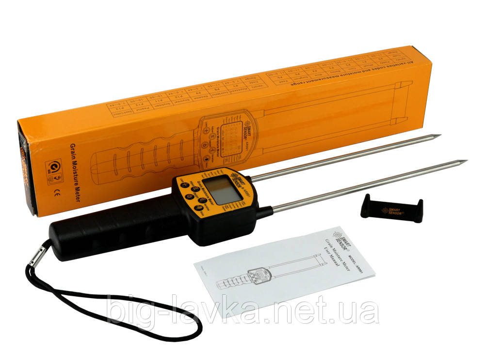 Вологомір SmartSensor AR991 зерна, сипучих, рідини