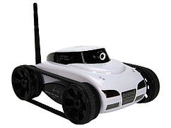 Танк шпигун WiFi Happy Cow I-Spy з відеокамерою  Білий