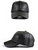 Бейсболка з екошкіри з логотипом, фото 2