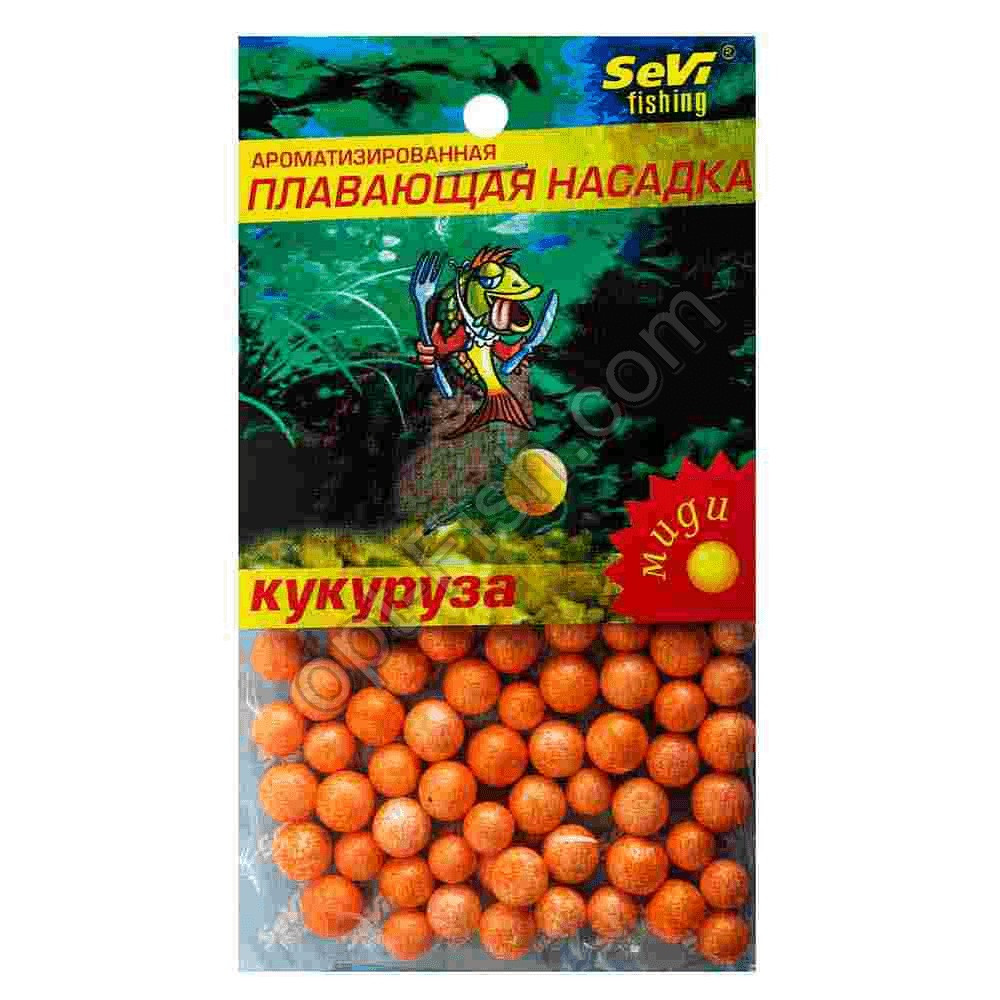 Плаваюча насадка SeVi піна міді кукурудза, фото 1