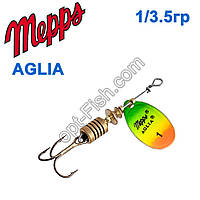 Блесна Mepps Aglia fluo tiger 1/3,5g