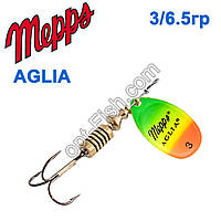 Блесна Mepps Aglia fluo tiger 3/6,5g