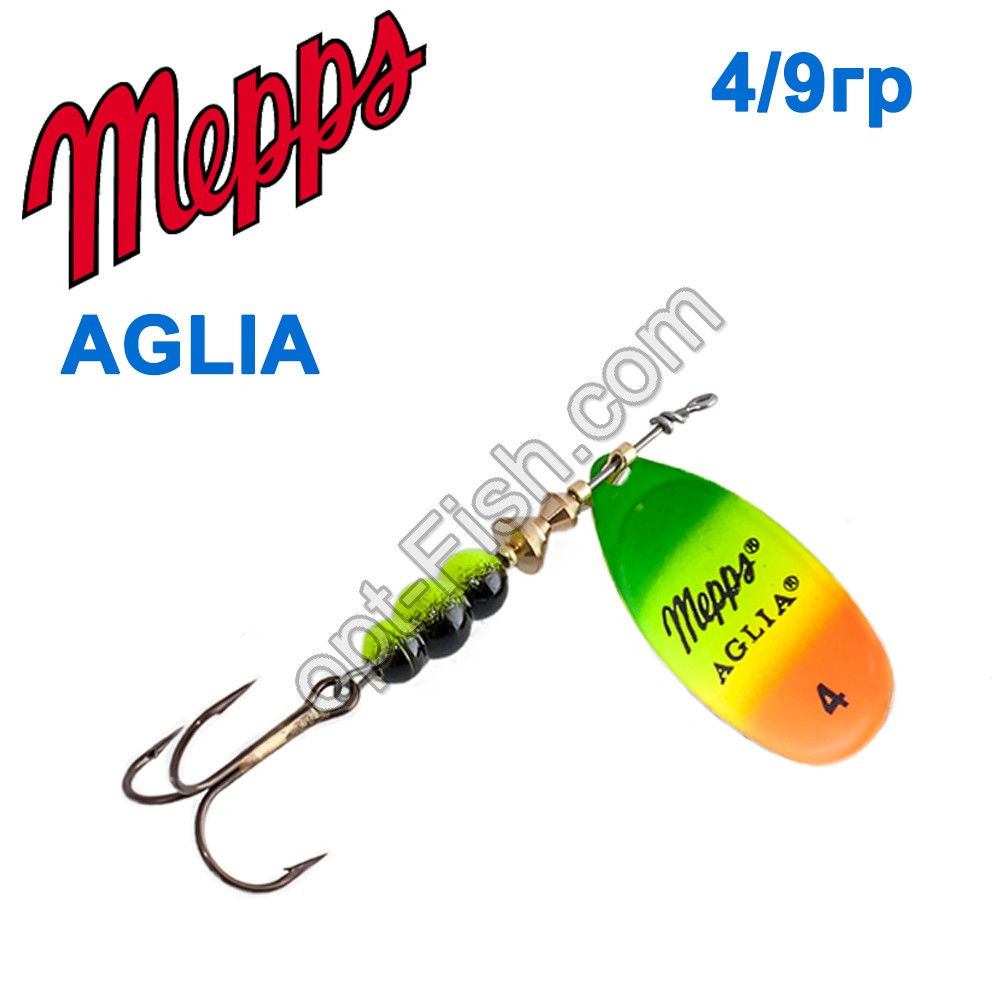 Блесна Mepps Aglia fluo tiger 4/9g