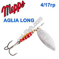 Aglia long srebrna-silver 4/17g