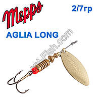 Блешня Mepps Aglia long zota-gold 2/7g