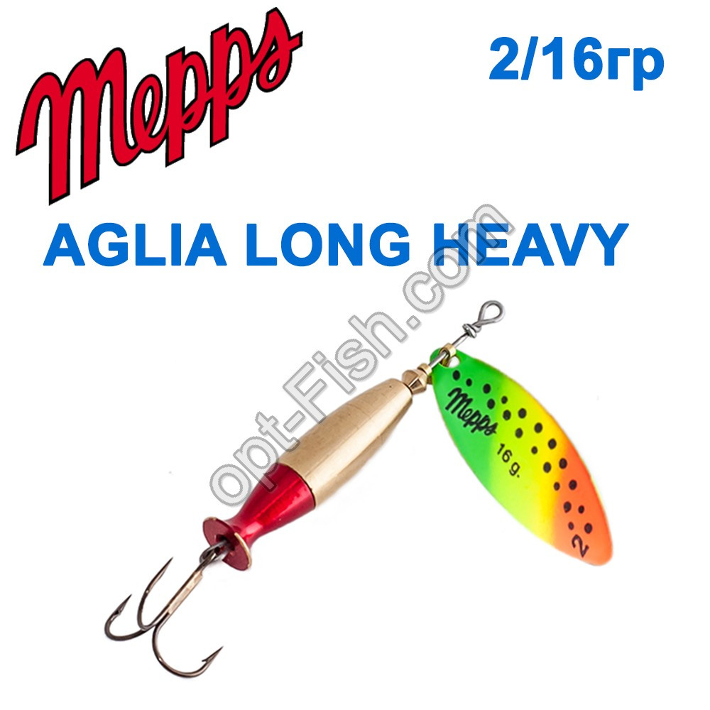 Блесна Mepps Aglia longheavy tiger 2/16g, фото 1