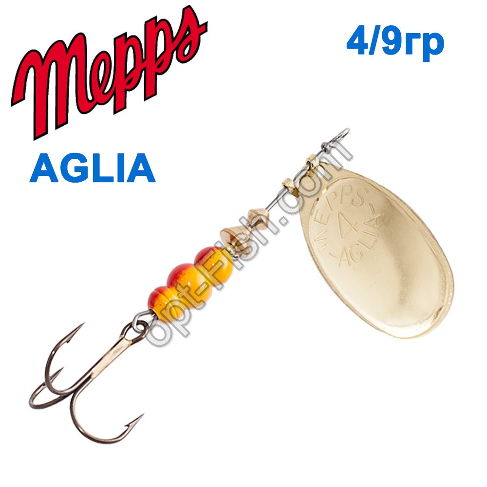 Блешня Mepps Aglia zota-gold 4/9g
