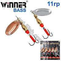 Блесна Winner вертушка WP-002 BASS 11g 003# *