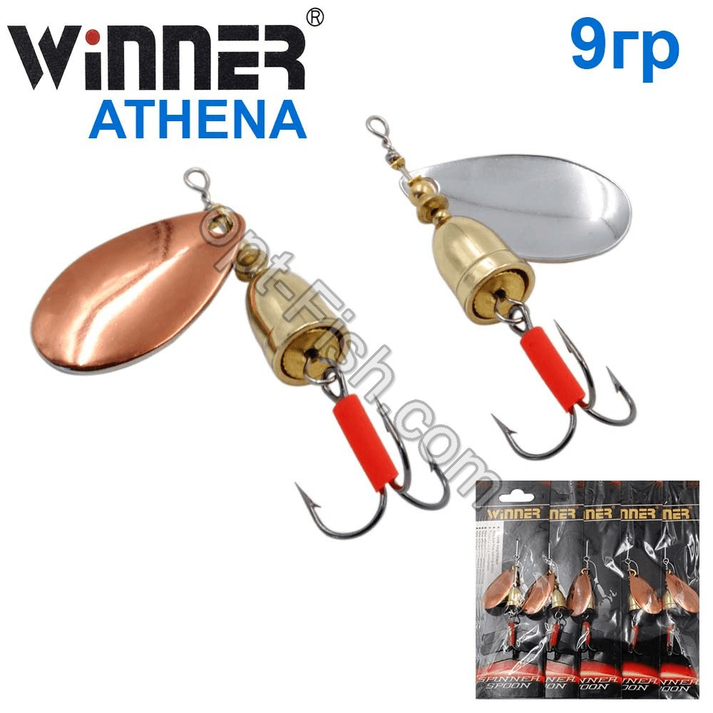 Блесна Winner вертушка WP-003 ATHENA 9g 003# *