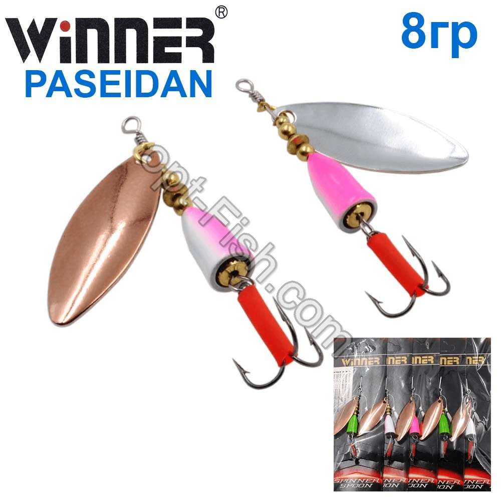 Блесна Winner вертушка WP-007 PASEIDAN 8g 003# *, фото 1
