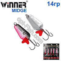 Блешня Winner коливалка W-001 MIDGE 14g 006# *