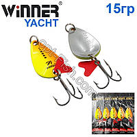 Блешня Winner коливалка W-005 YACHT 15g 018# (5 шт.) *