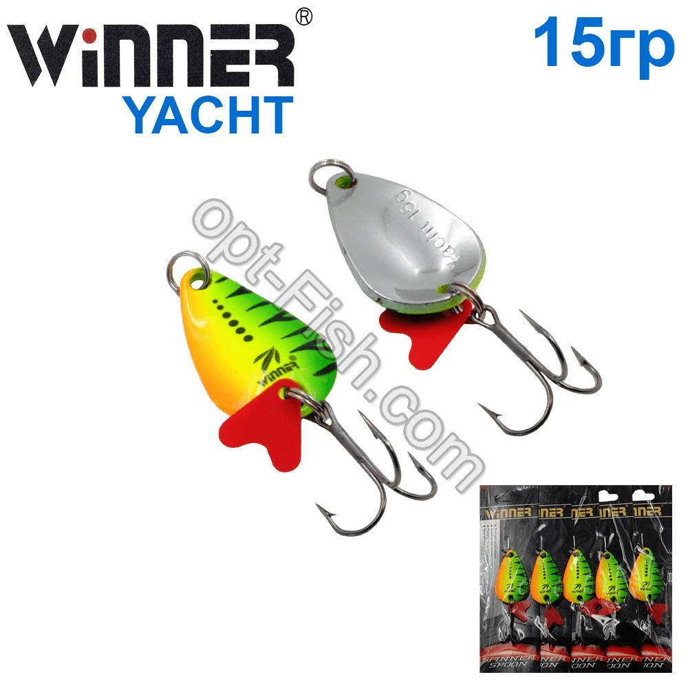Блесна Winner колебалка W-005 YACHT 15g 020# *