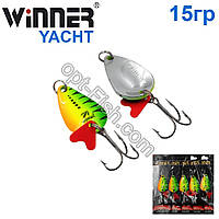 Блесна Winner колебалка W-005 YACHT 15g 020# *