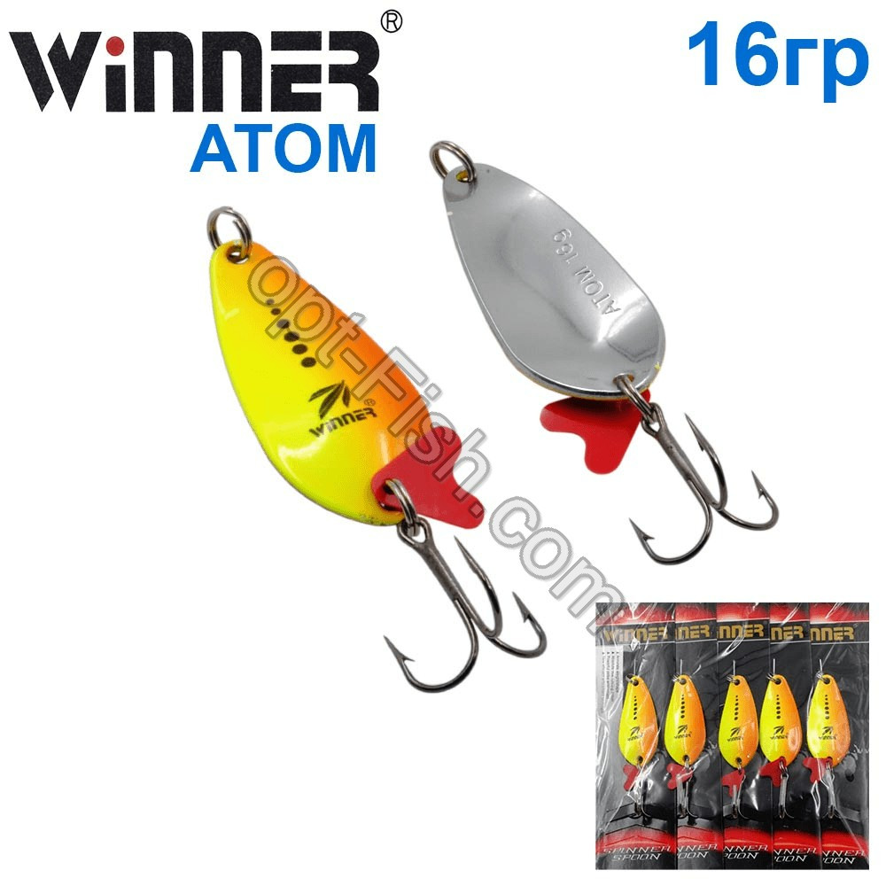 Блешня Winner коливалка W-007 ATOM 16g 018# *