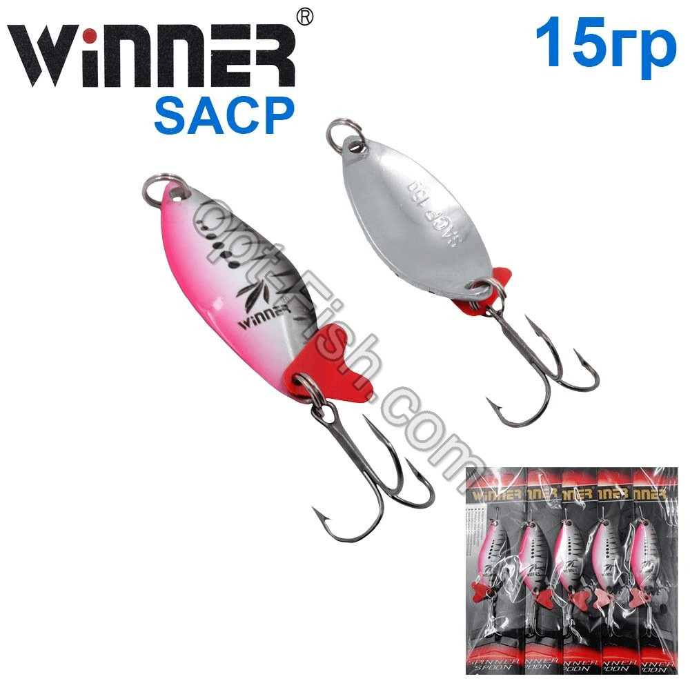 Блешня Winner коливалка W-029 SACP 15g 006# *