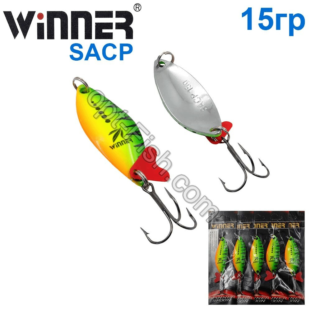 Блешня Winner коливалка W-029 SACP 15g 020# *