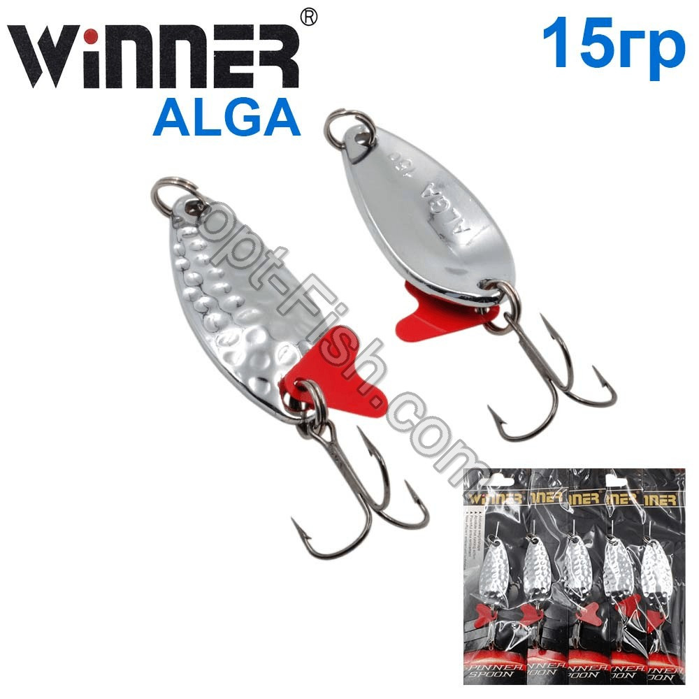 Блесна Winner колебалка W-031 ALGA 15g 001# *