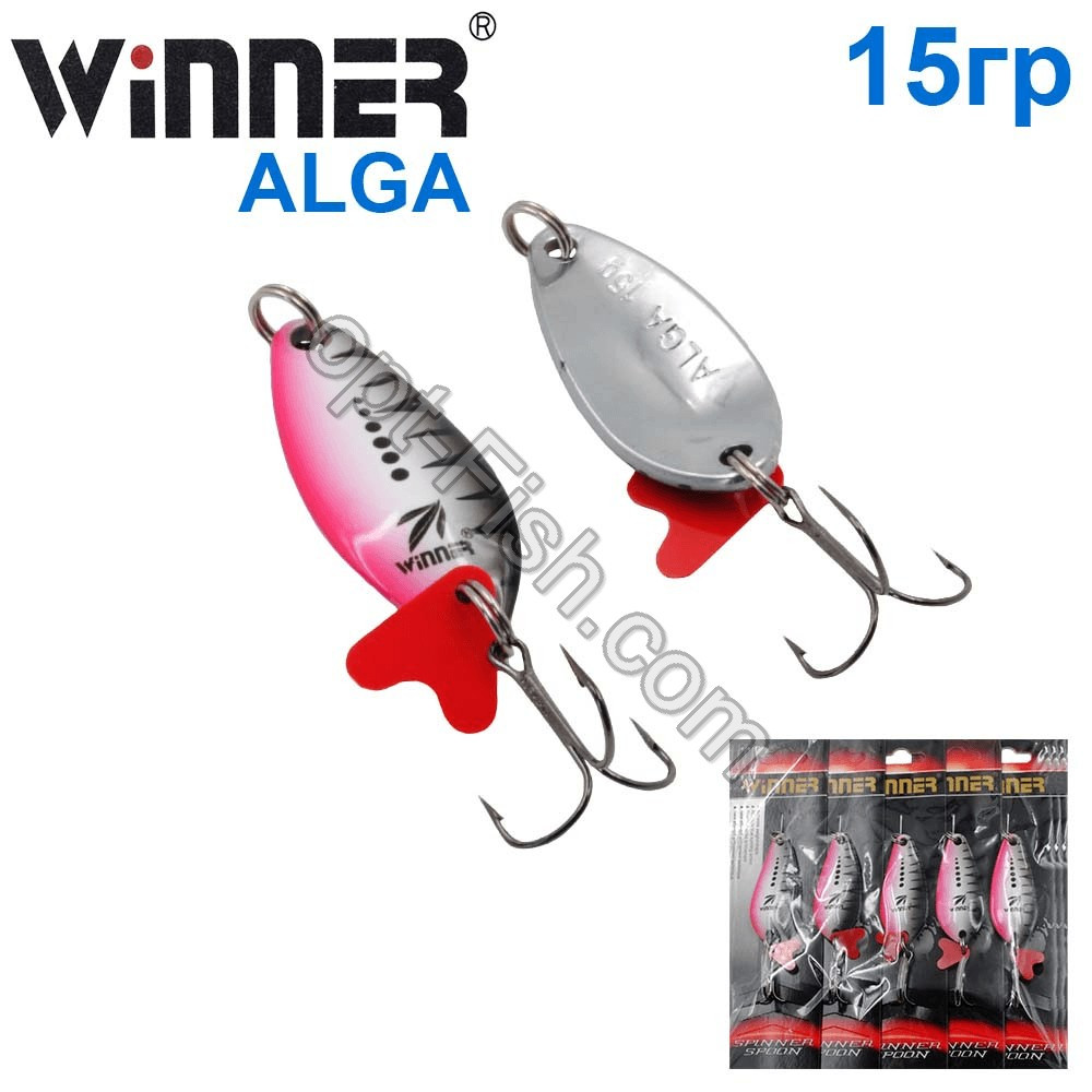 Блесна Winner колебалка W-031 ALGA 15g 006# *