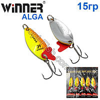 Блешня Winner коливалка W-031 ALGA 15g 018# (5 шт.) *