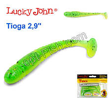 Віброхвіст двоколірний 2,9 Tioga LUCKY JOHN*7 140103-T18