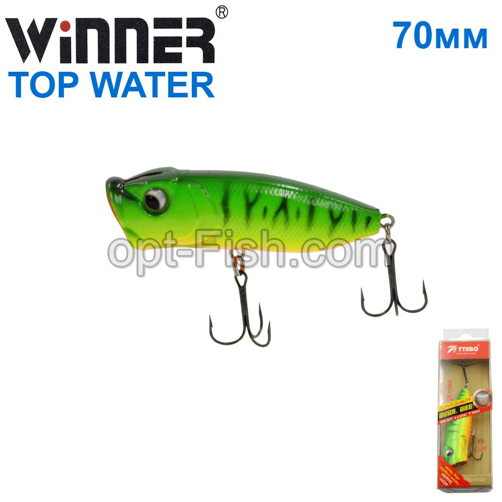 Воблер Ttebo P-0SC70P.P 70mm 12g TOP WATER 050# *, фото 1