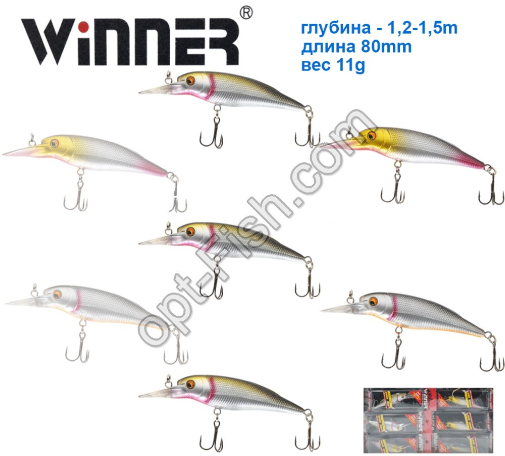 Воблер Winner new XTB6022 *
