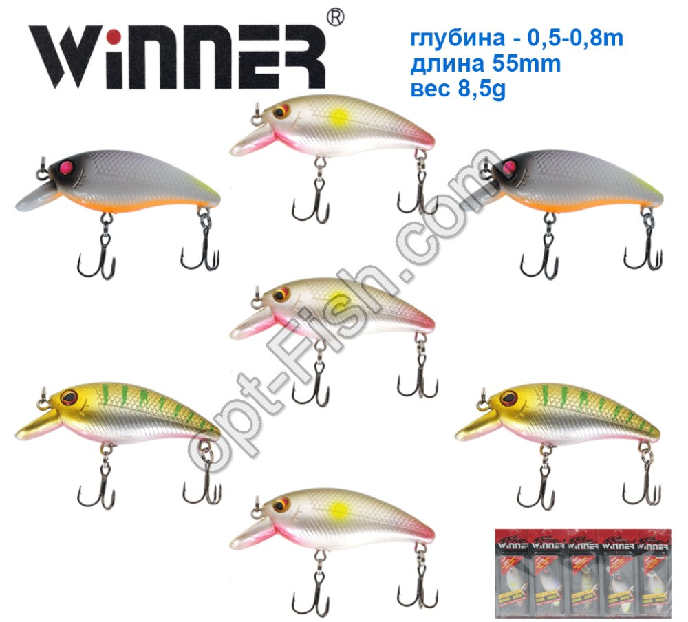 Воблер Winner new XTB6026 *