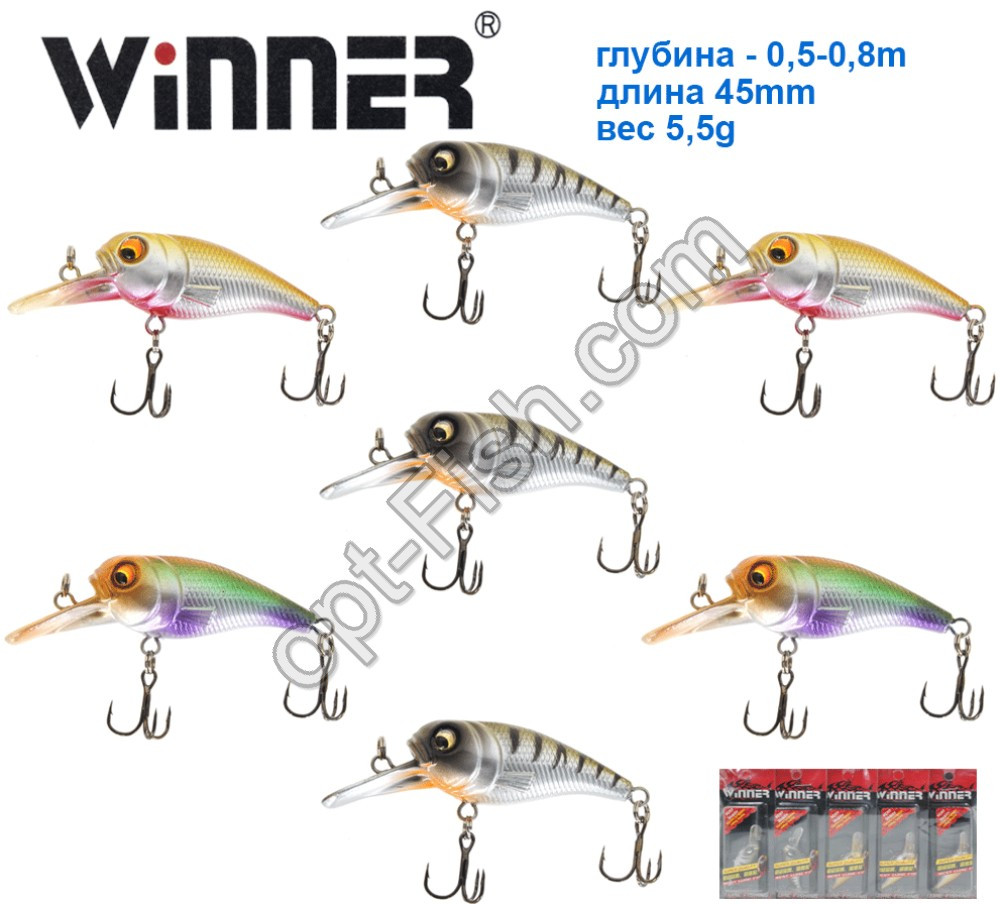 Воблер Winner new XTB6048 *