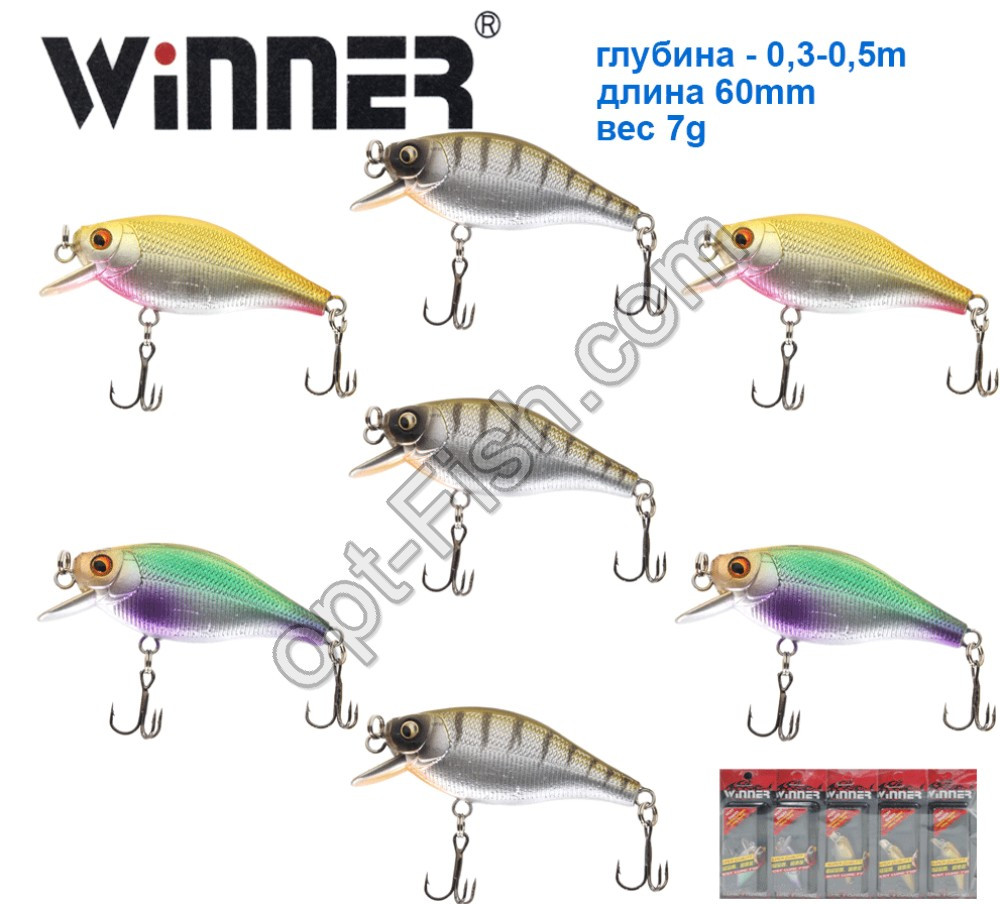 Воблер Winner new XTB6056 *