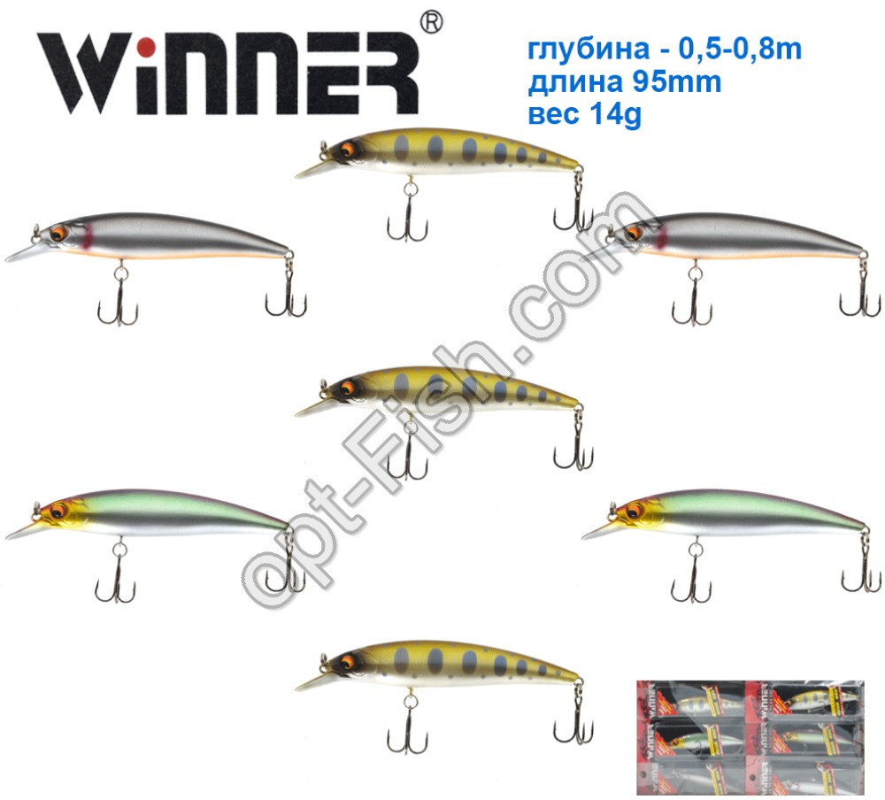 Воблер Winner new XTB6100 *