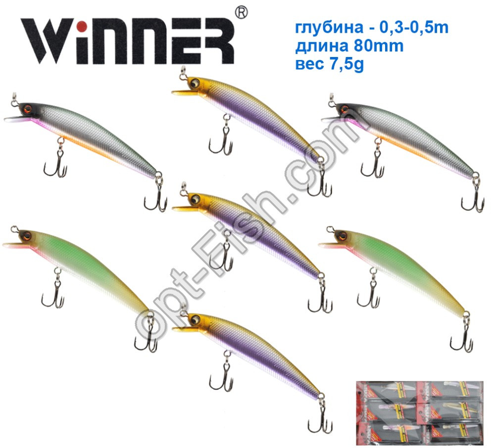 Воблер Winner new XTB6138 *