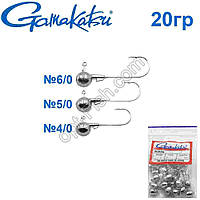 Джиг-головка Gamakatsu 20g No4/0 (25 шт.)
