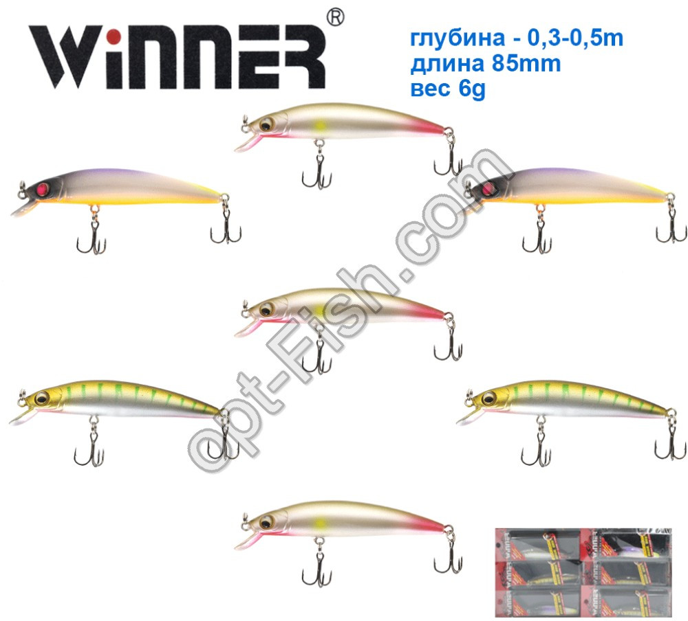 Воблер Winner new XTB6141 *