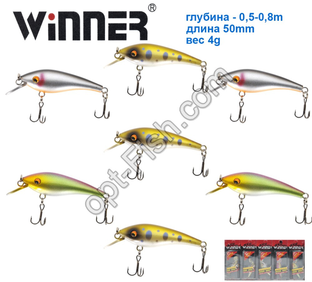 Воблер Winner new XTB6142 *