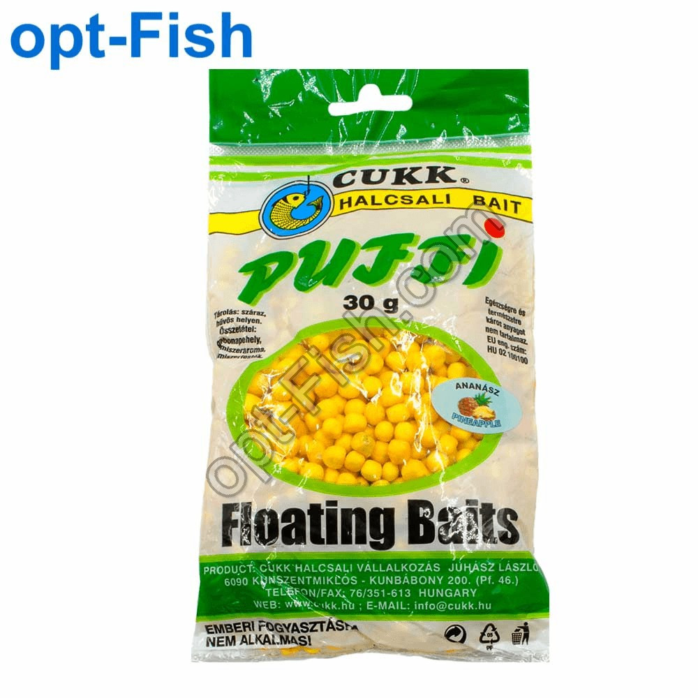 Повітряне тісто Cukk Puffi Пуфі mini 3-6mm ананас *, фото 1