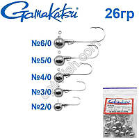 Джиг-головка Gamakatsu 26g No2/0 (25 шт.)