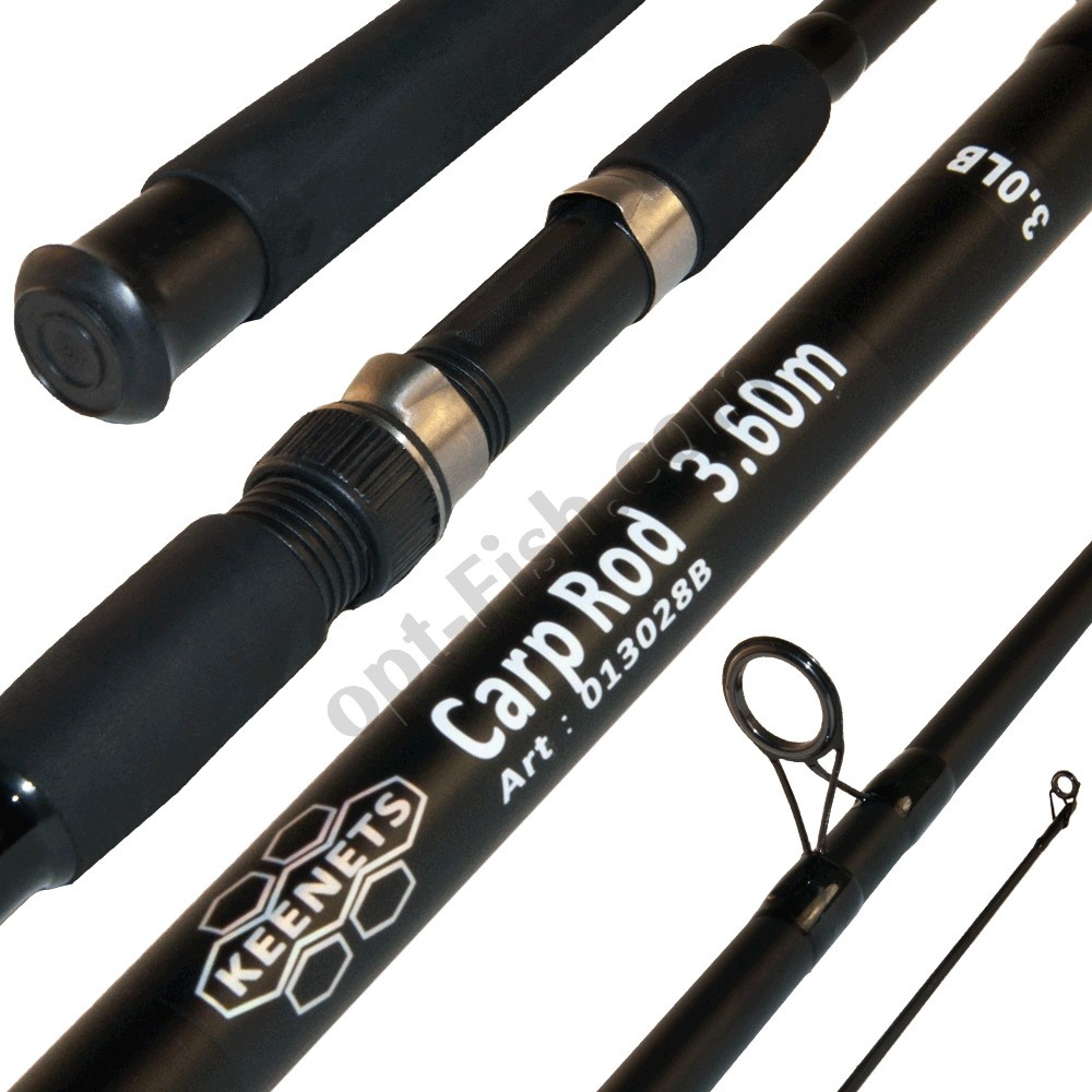 Коропове вудлище шт3 Carp Rod 3LB No013026B 88-122 3,6 м *, фото 1