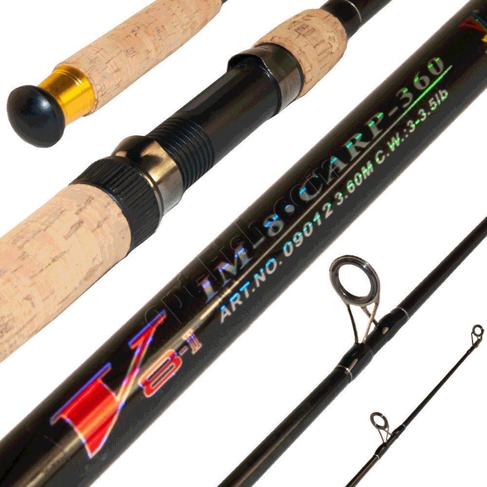Коропове вудлище шт3 Winner V8 im8 Carp 3-3,5LB 09012 3,6 м *, фото 1
