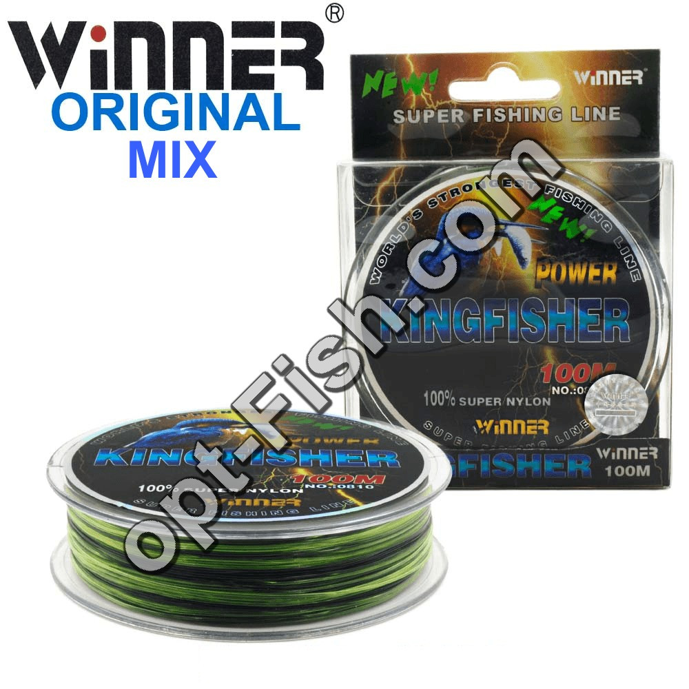 Леска 100 Winner MIX 0.18 *, фото 1