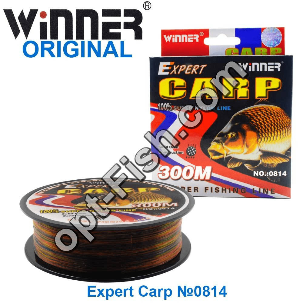 Волосінь Winner Original Expert Carp №0814 300м 0,40 мм *
