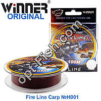 Волосінь Winner Original Fire Line Carp NoH001 100 м 0,22 мм *