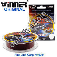 Волосінь Winner Original Fire Line Carp NoH001 100 м 0,30 мм *