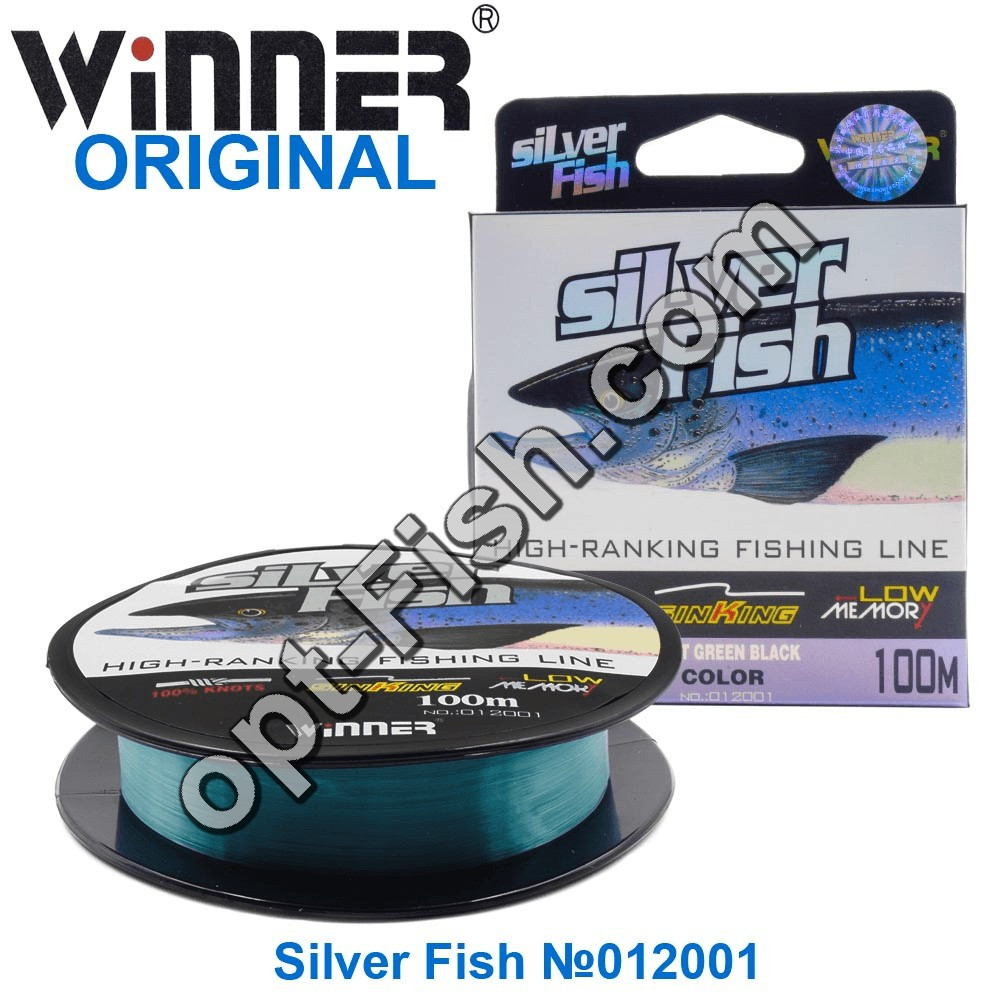 Волосінь Winner Original Silver Fish No012001 100 м 0,40 мм *